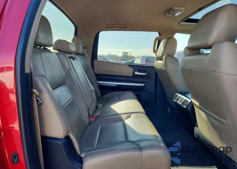 2014 Toyota Tundra Crewmax Limited из США, поврежденный, VIN 5TFFY5F1XEX171854